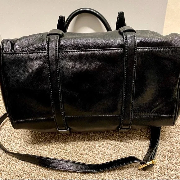Tory Burch Black Crossbody Tophandle Bag